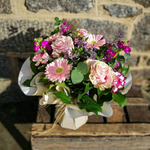 Bouquet Bulle Rose